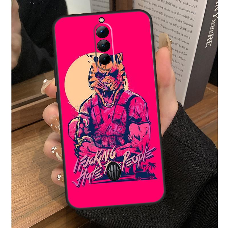 Game Hotline Miami Case For Nubia Red Magic 6S 7S Pro 6 7 8 9 10 Pro 5G 6R RedMagic 8S 9S 8 9 10 Pro Plus Coque