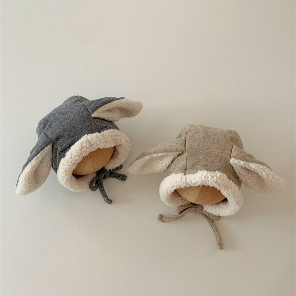 Cute Baby Beanie Cap Winter Ear Protection Hat Lovely Rabbit Ear Hat  Kids