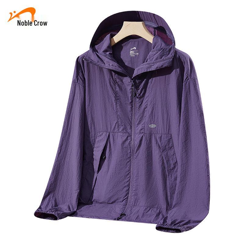 

Guirenniao Unisex Summer Ice Silk UV Protection Jacket L