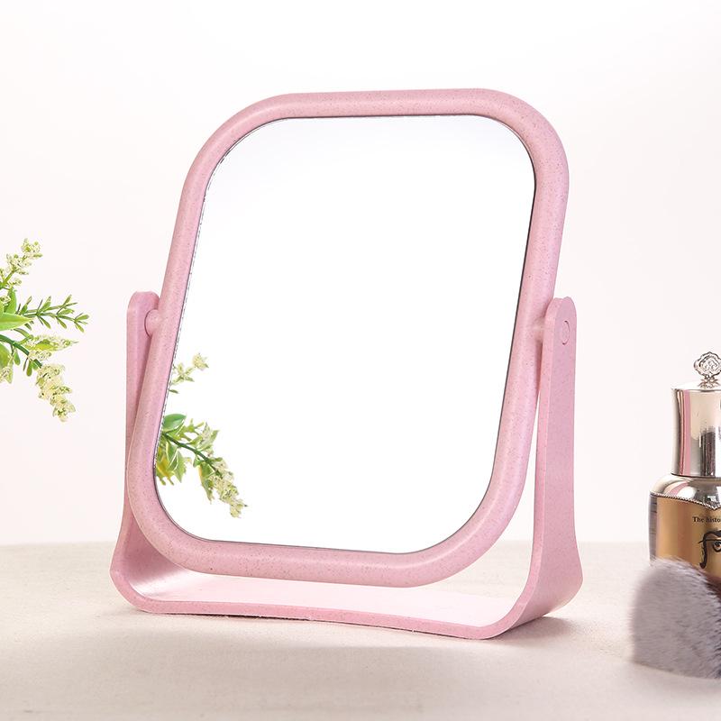 European Double-Sided 360° Rotating High-Definition Makeup Mirror