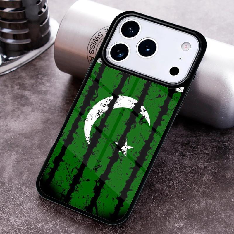 Pakistan Flag Soft Phone Case for iPhone 17 16 15 Pro Max Air 14 13 12 11 Plus Shockproof Capa Cover
