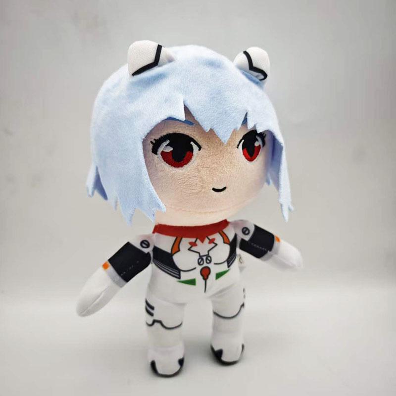Blaues Mädchen Krieger Plüschtier Puppe