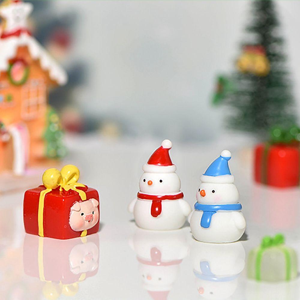 Ornament Gift Garden Decor Figurines Christmas Ornaments Micro Landscape Christmas Decoration