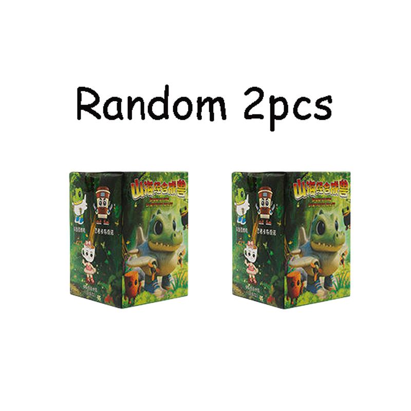 Italian Brainrot Tung Tung Sahur Figures Doll Tralalero Tralala Bombardino Crocodilo Shimpanzini Bananini Model Toy Blind Box