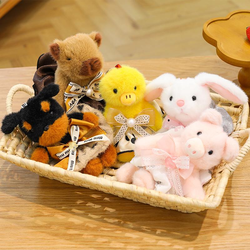 New Fragrance Creative Baseball Bear Plush Doll Keychain Bag Pendant Store Grab Doll Gift Goods