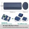 Scratch-Resistant Genuine Leather Watch Storage Box - Unisex 3-Piece Set with Pillowcase for Travel