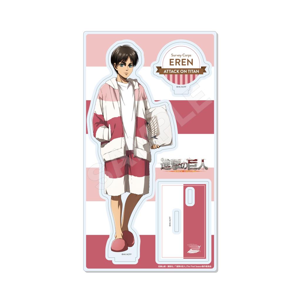 Attack On Titan Eren Acrylic Stand [Pajamas]