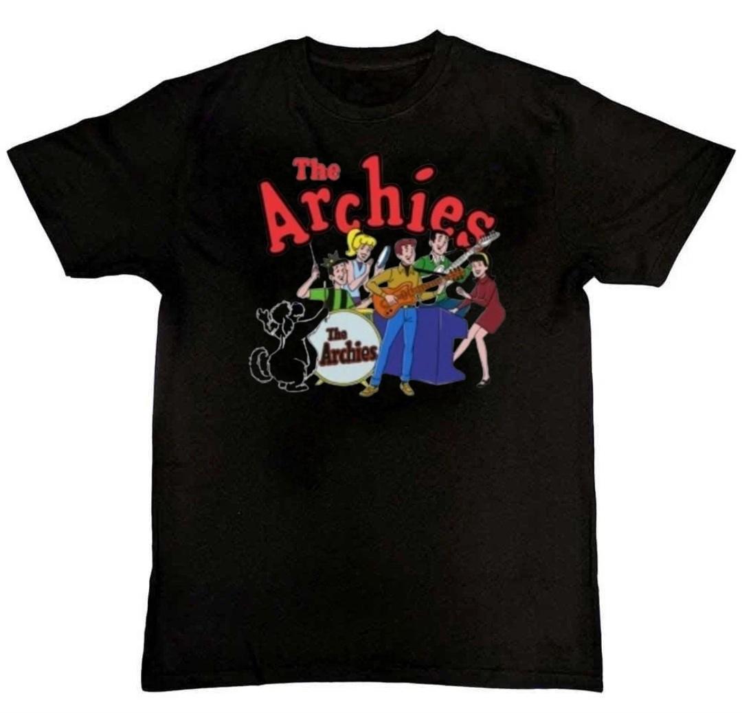 THE ARCHIES CARTOON COMICS Graphic Print Mens T-Shirt XXXL