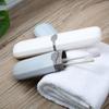 B60A Travel Toothbrush Case Stretchable Toothpaste Holder Container Anti Bacterial Adjustable Box