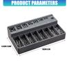 Easy Access Sorter Tray Car Bolt Screw Organizer Feature Robust ABS Construction For Vehicles Hardware Nuts Sorter