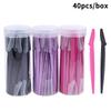 40Pcs Eyebrow Trimmer Makeup Beauty Tools Safe Eye Brow Razor Face Body Hair Removal Shaver Blades Woman Eyebrows Shaping Knife
