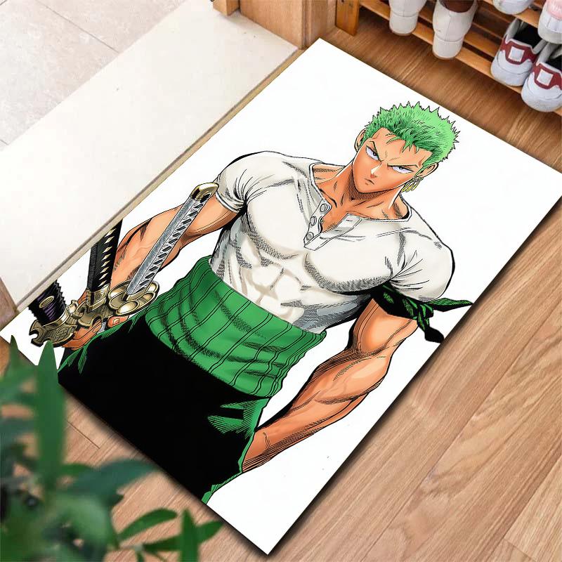 Roronoa Zoro Carpet Rug For Living Room Bedroom Home Sofa Decoration,kids Play Nonslip Floor Mat