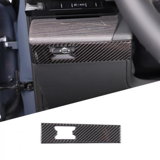 Soft Carbon Main driver's left side trim sticker For BMW 5 Series G60 i5 2024+