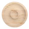 Vassoio Espositore per Gioielli con Perline in Legno di Pino Naturale - Supporto Trasparente per Braccialetti e Oggetti di Scena per Fotografia