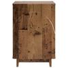 Nightstand 2 pcs. Reclaimed Wood 33.5 x 34.5 x 50 cm Engineered Wood