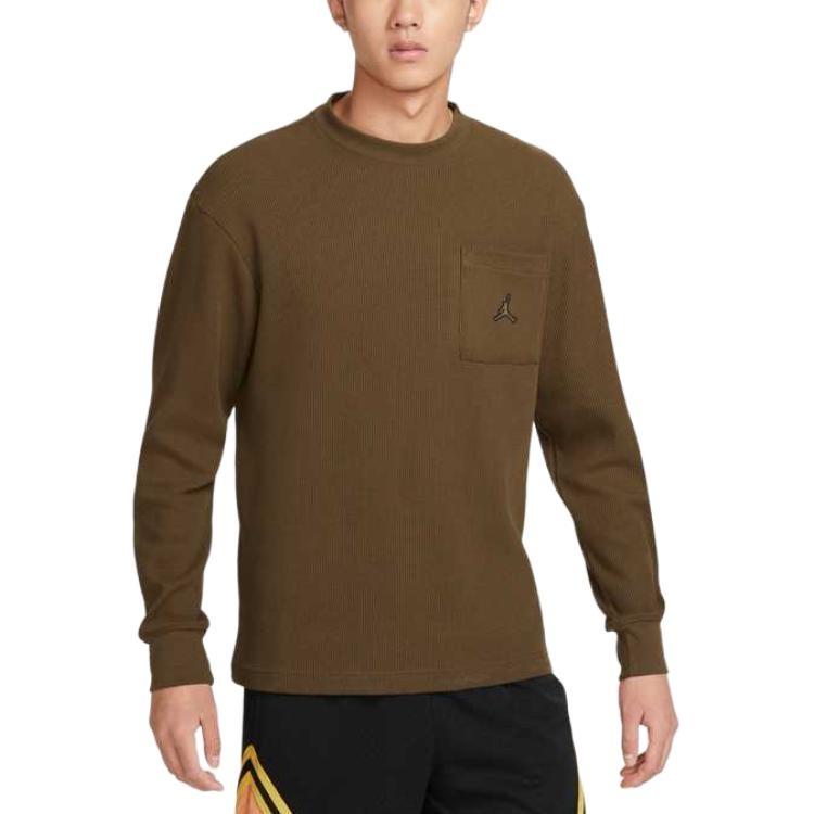 Air Jordan Logo Tee Brown Men s DV1586-385 M