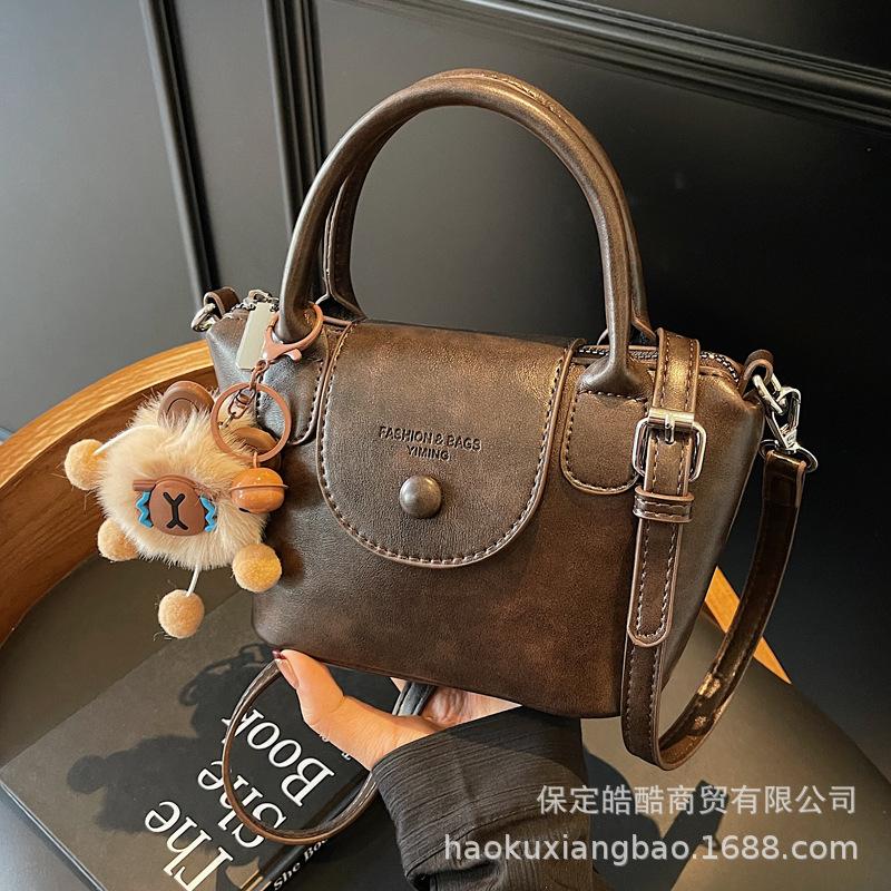 This Year's Popular Bags Women's 2025 New Fashion Messenger Dumpling Bags Versatile Casual Shoulder Bags Handbags