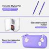 Switch Lite Purple Bag with a Shoulder Strap 17 in 1 Switch Lite Case Portable Gaming Storage Bag for Nintendo Switch Lite