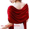 Fashion Soft Plush Shawl Autumn Winter Shawl Outdoor Thicken Warm Shawl for Work Travel Or Leisures