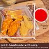 (Buy chicken drumsticks, get free fries, chicken nuggets and ketchup — Buy 1 Get 3 Free)    Crispy Chicken Set Squishy Toys,