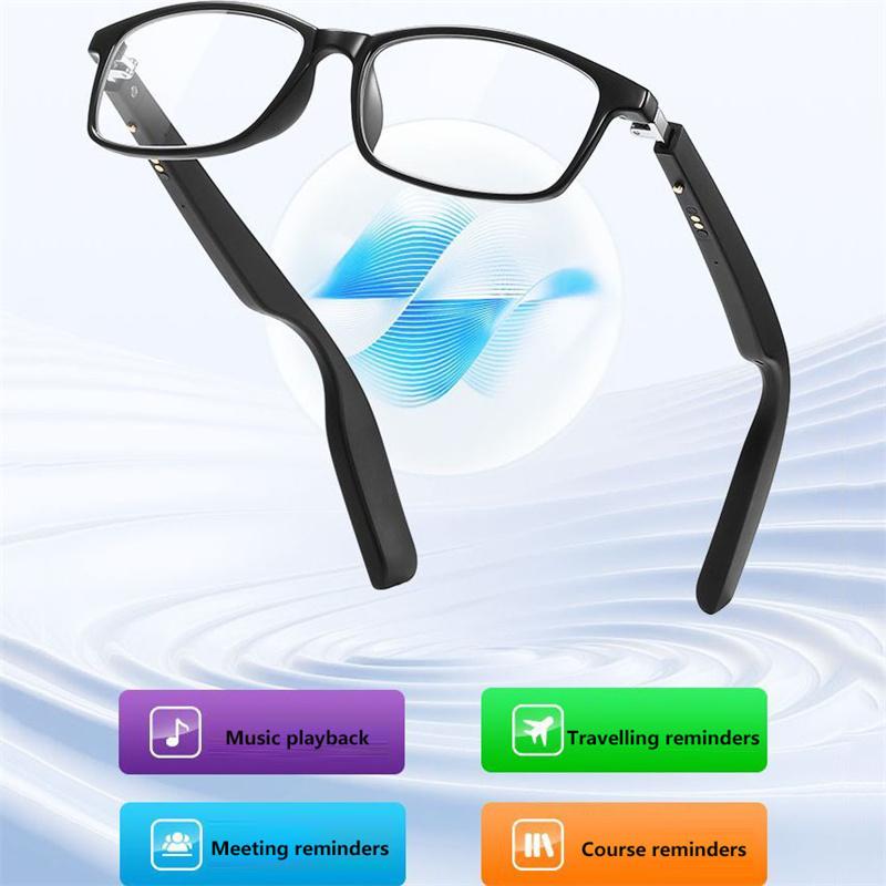 AI Intelligent Bluetooth Glasses for Apple System and Android System  Anti-blue Light Myopia Glasses  Listening To Songs/calling Etc.