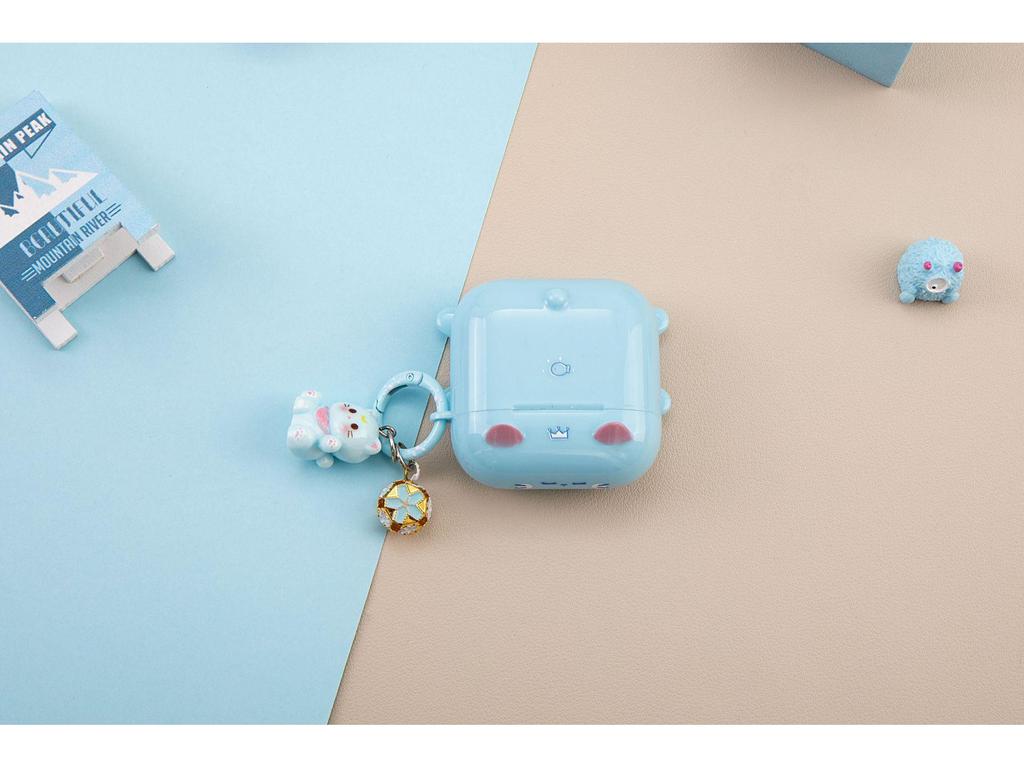 New TWS-K68 True Wireless Bluetooth 5.4 Earphones with Cartoon Animal Charging Case