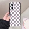 Checkerboard Checkered Board Funda For OPPO Reno 13 F 14F 12F 10 11 12 14 15 Pro 7 8 Lite OPPO Find X9 X5 X6 X8 Pro Case