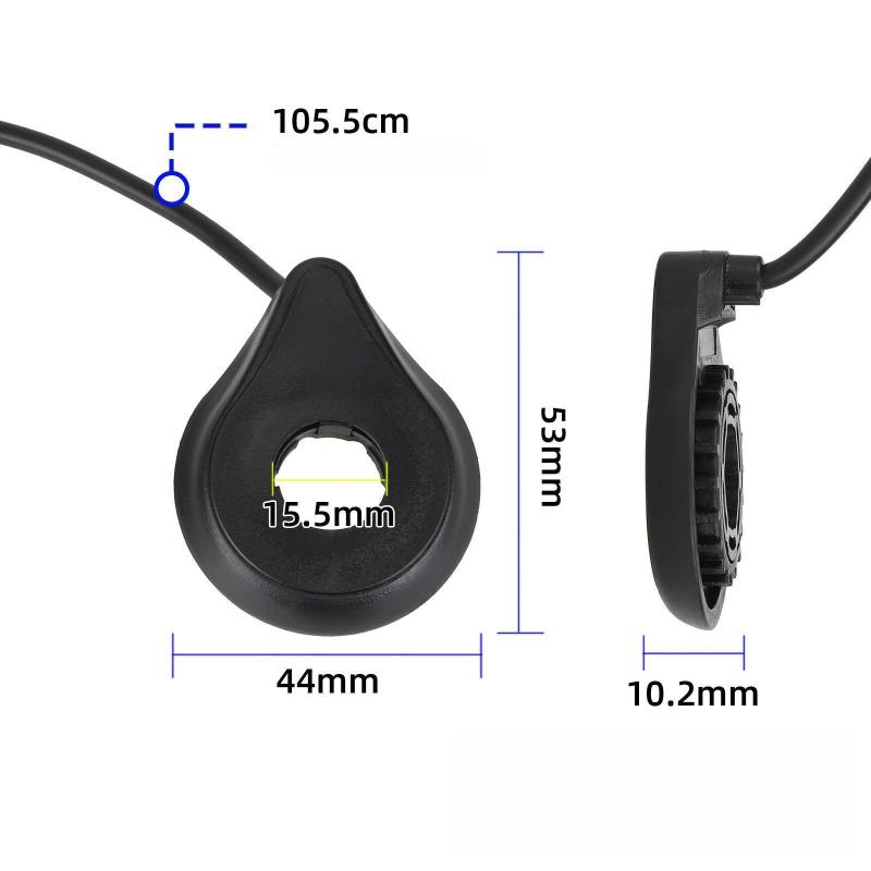 12 Magnets E Bike PAS Sensor Double Hall Pulse Assist for Electric Bicycle Parts Efficient Power Assistance for Easier Riding
