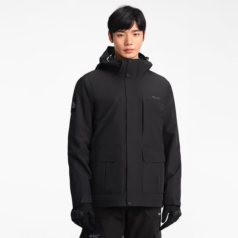 PELLIOT Men's 3-in-1 Fleece Outdoor Jacket