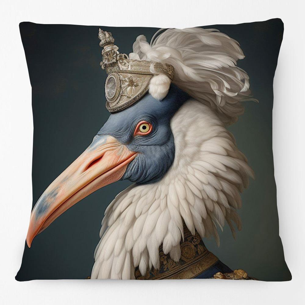 Vintage Royal Bird Parrot Duck Cat Goat Cushion Cover Bedroom Decorative Pillow Case