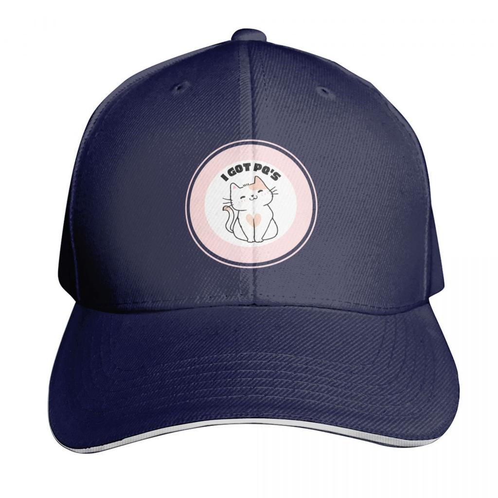I Got PQs Baseball Cap Golf Christmas Hat Unique Hats Trucker Cap Womens Beach Unisexs