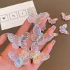 5/10/15/20pcs Cute Butterfly Hair Clip Mini Hair Accessories Butterfly Duckbill Bangs Clips Mermaid Butterfly Hair Clips