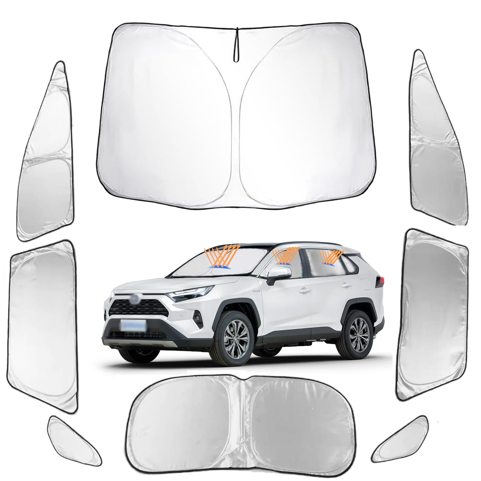 

Shun JYUNN Toyota RAV4 XAA50/XAH50/XAP50 Тип Шторка RAV4 Ночная Внутрисалонная Солнцезащитная Шторка Полная