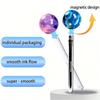 Magnetisch schwebender Stift mit 360° drehbarer Basis, 0,5 mm feine Spitze, Gel-Tinte für sanftes Schreiben, Stressabbau, Neuheit, Schreibtischdekoration