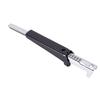 Adjustable Bottle Opener Stainless Steel Multi Purpose Twist Off Glass Jar Lid Can Opener Black