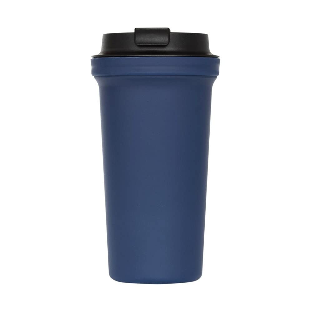 RIVERS Plastic Wall Mug, Bar Solid, Black
