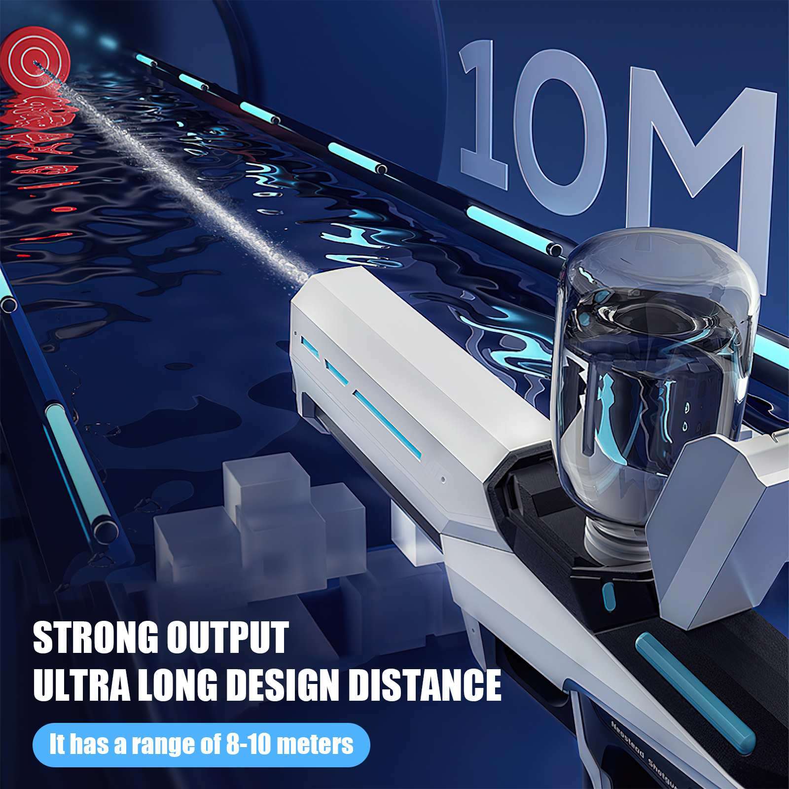 2024 Лето Автоматическая Электрическая Игрушка Водяной Пистолет Индукционная — фото 6