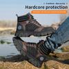 Steel Toe Shoes for Men Indestructible Work Boots Lightweight Safety Shoes Walking Anti-smash Anti-puncture Protective Sneakers