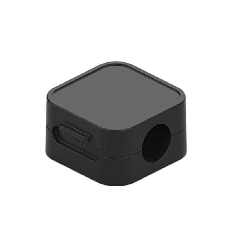 

Магнитный зажим для кабеля - Самоклеящийся органайзер для проводов для дома, офиса, под стол 1pcs чёрный