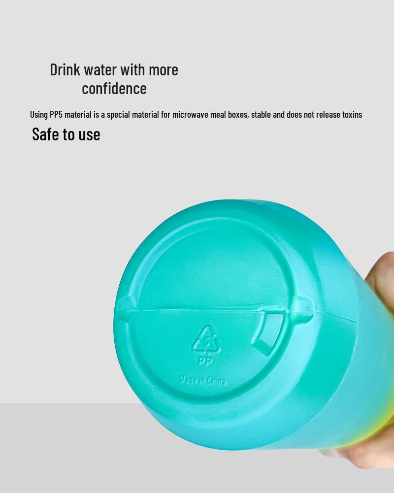 Bicycle Squeeze Water Bottle - Large Capacity PP5 for Outdoor Mountain & Road Biking