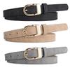 Elegant Versatile Pu Leather Belt For Women Perfect For Dresses And Casual Outfits