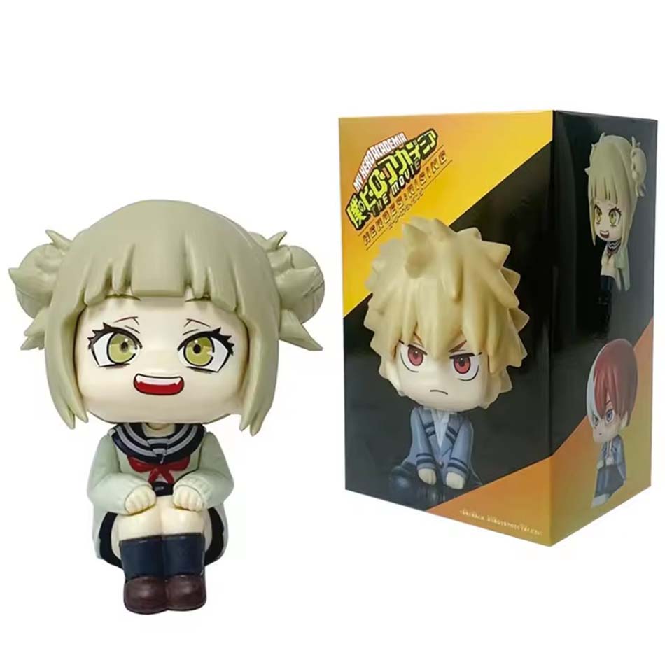 10cm Boku no Hero Academia Anime Figure Midoriya Izuku Action Figure Bakugo Katsuki/Todoroki So Figurine PVC Collection Toys