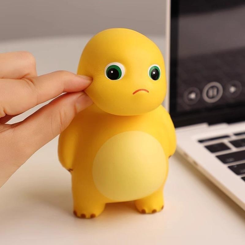 Nailong Milk Dragon Fierce Doll Desktop Dolls Cute Cartoon Children Stress Relief Toys Tidy Play Cartoon Hand Made Squeeze Toy