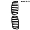 For BMW X3 E83 2007 2008 2009 2010 Car Grille Front Bumper Kidney Grill Gloss/Matte Black Racing Grill 51113420087 51113420088