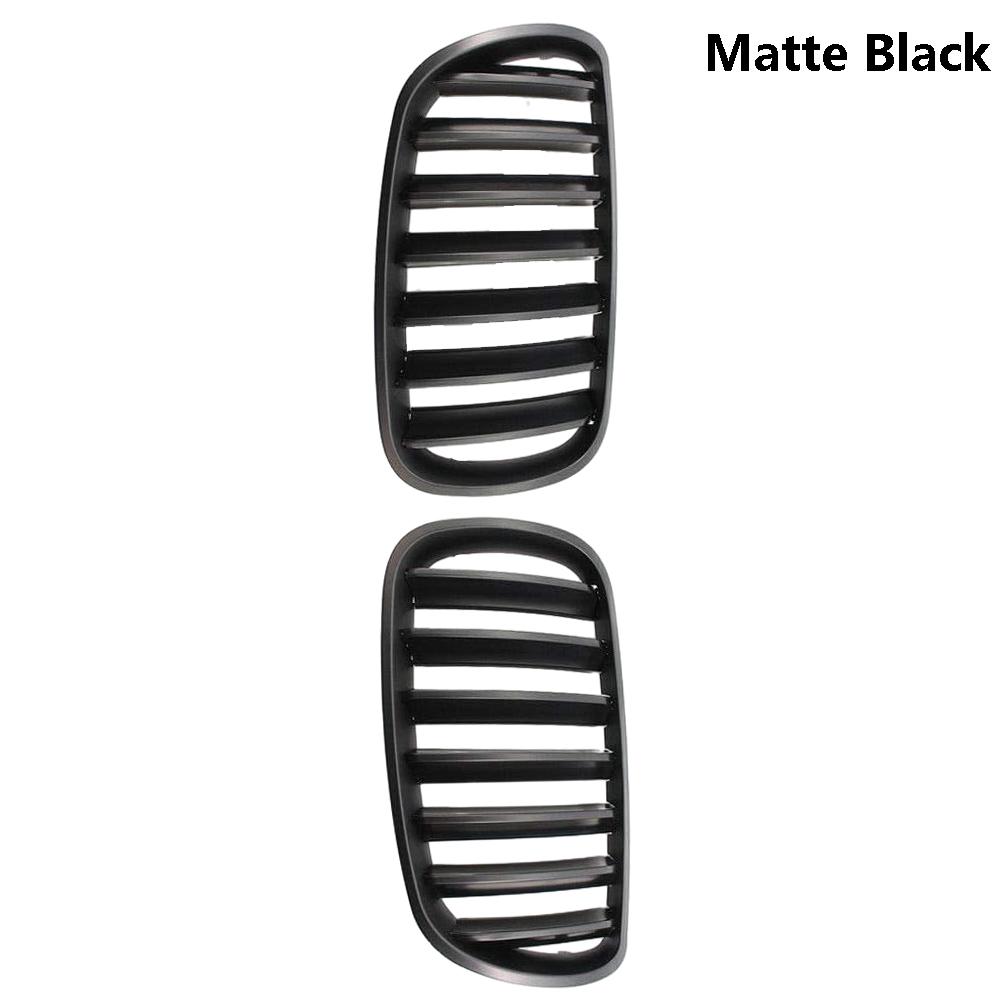 For BMW X3 E83 2007 2008 2009 2010 Car Grille Front Bumper Kidney Grill Gloss/Matte Black Racing Grill 51113420087 51113420088