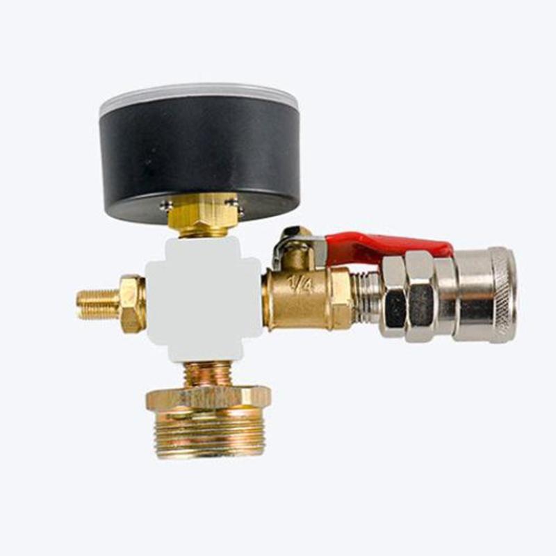Small Air Tank Pressure Adapter, Fire Extinguisher Conversion Air Pump, Portable Mobile Air Compressor Accessories