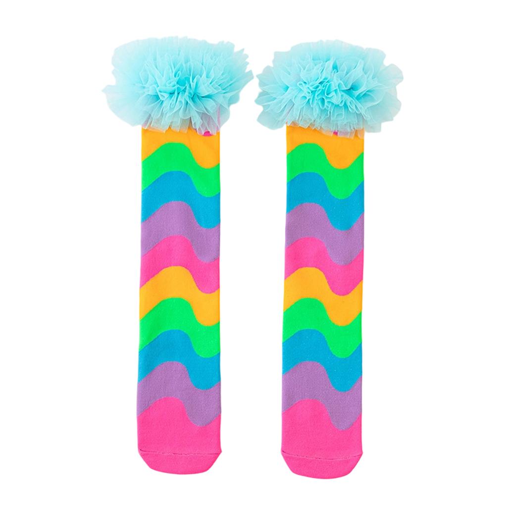 Children's Striped Mid-calf Socks