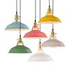 Macaron Dining Chandelier Creative Personality Living Room Lamp Post-modern Simple Hotel Single Head Lamp New Style