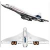 Concorde Building Airbus Blocks Air Plane Model Educational Toys Christmas Gifts