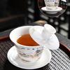 150ml Chinese Ceramic Tea Cup  Bone China Tea Sets Porcelain    Kungfu Tea Ceremony Teacup Teaware Travel Meditation Cups Gift